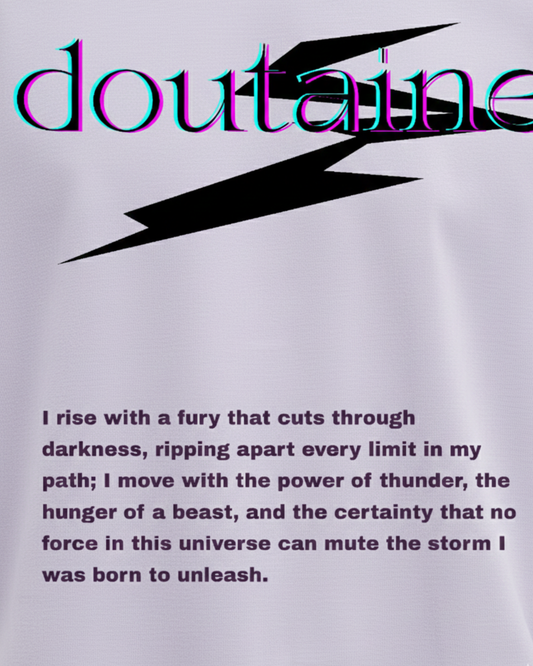 Cosmic Thunder Lion Graphic Tee