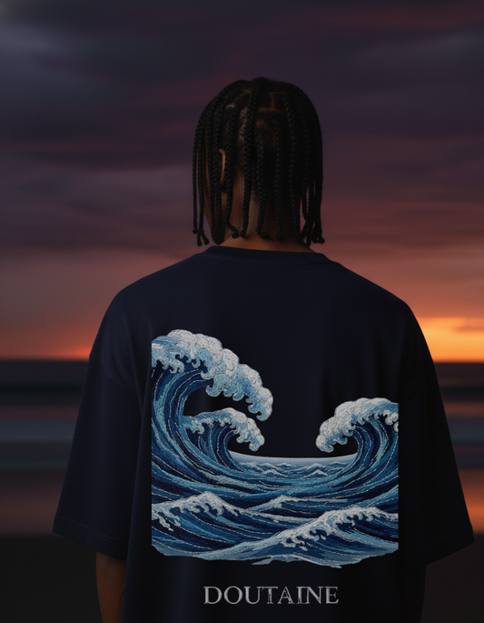 Ocean Fury Graphic T-shirt - DOUTAINE Edition - D O U T A I N E