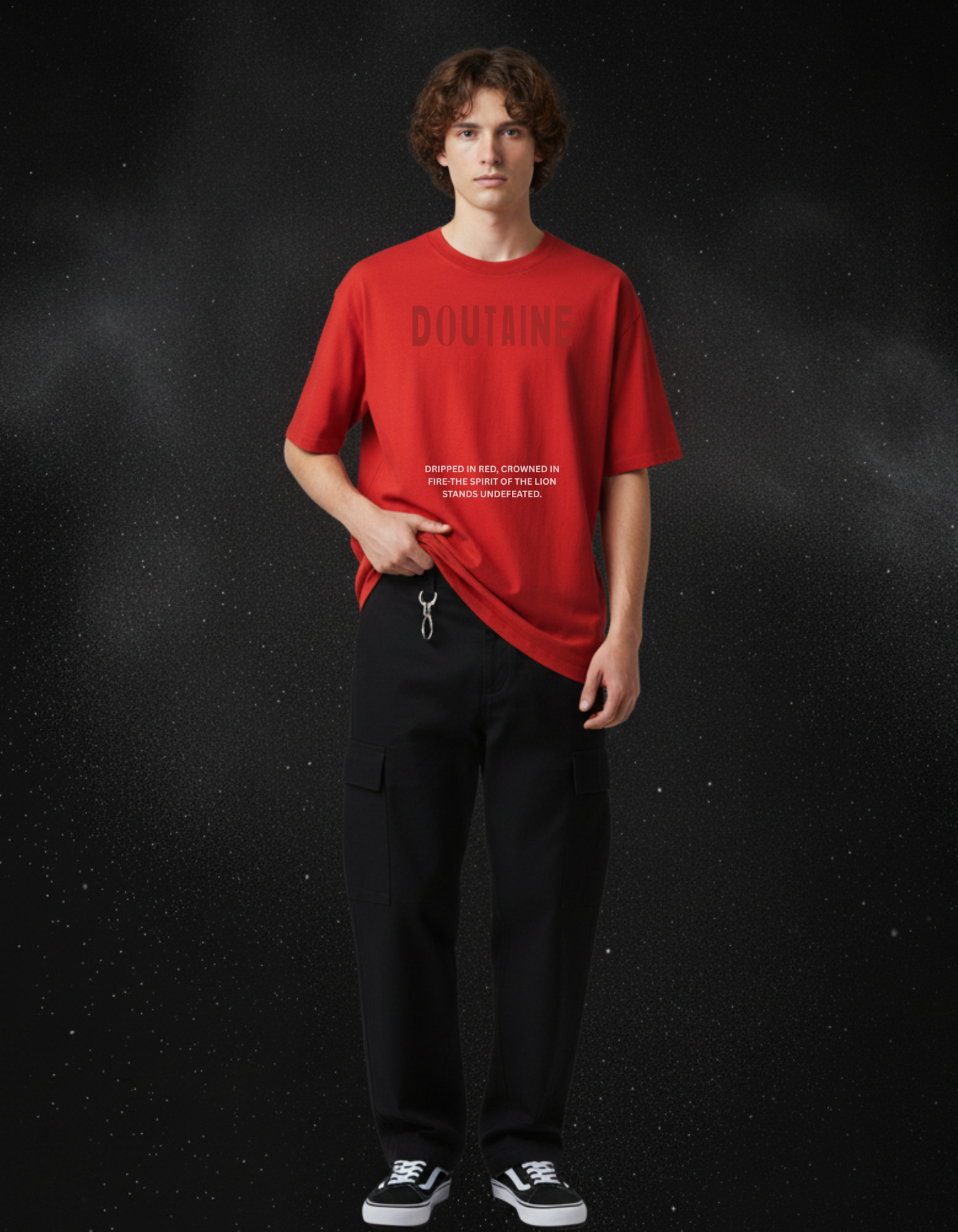 The Roar-Oversized t-shirt - D O U T A I N E