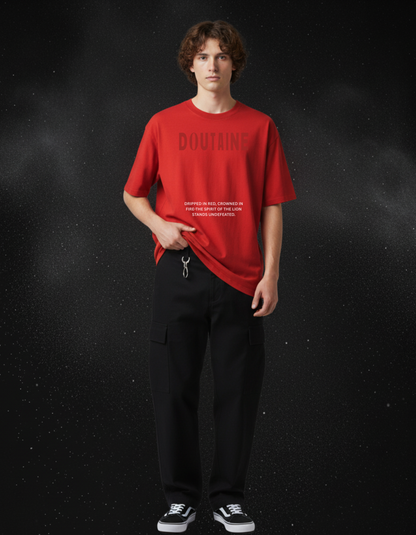 The Roar-Oversized t-shirt - D O U T A I N E