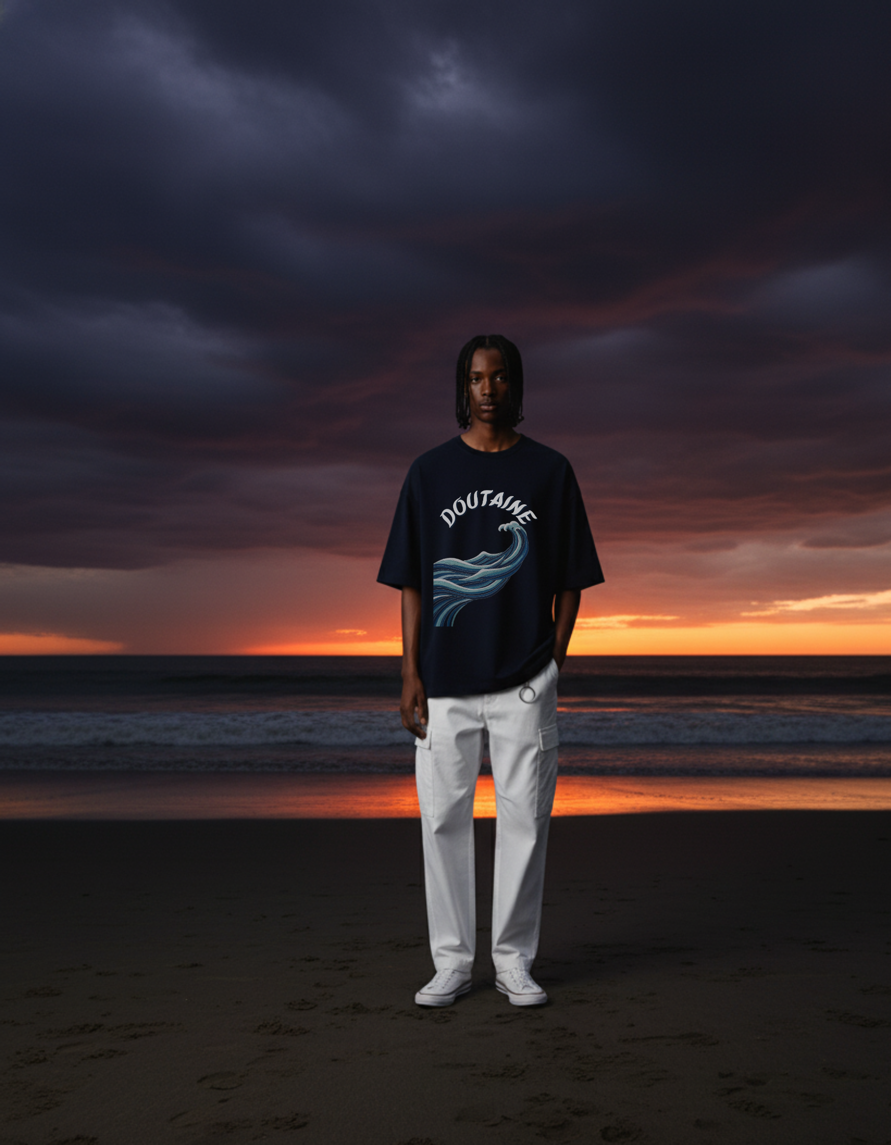 Ocean Fury Graphic T-shirt - DOUTAINE Edition - D O U T A I N E