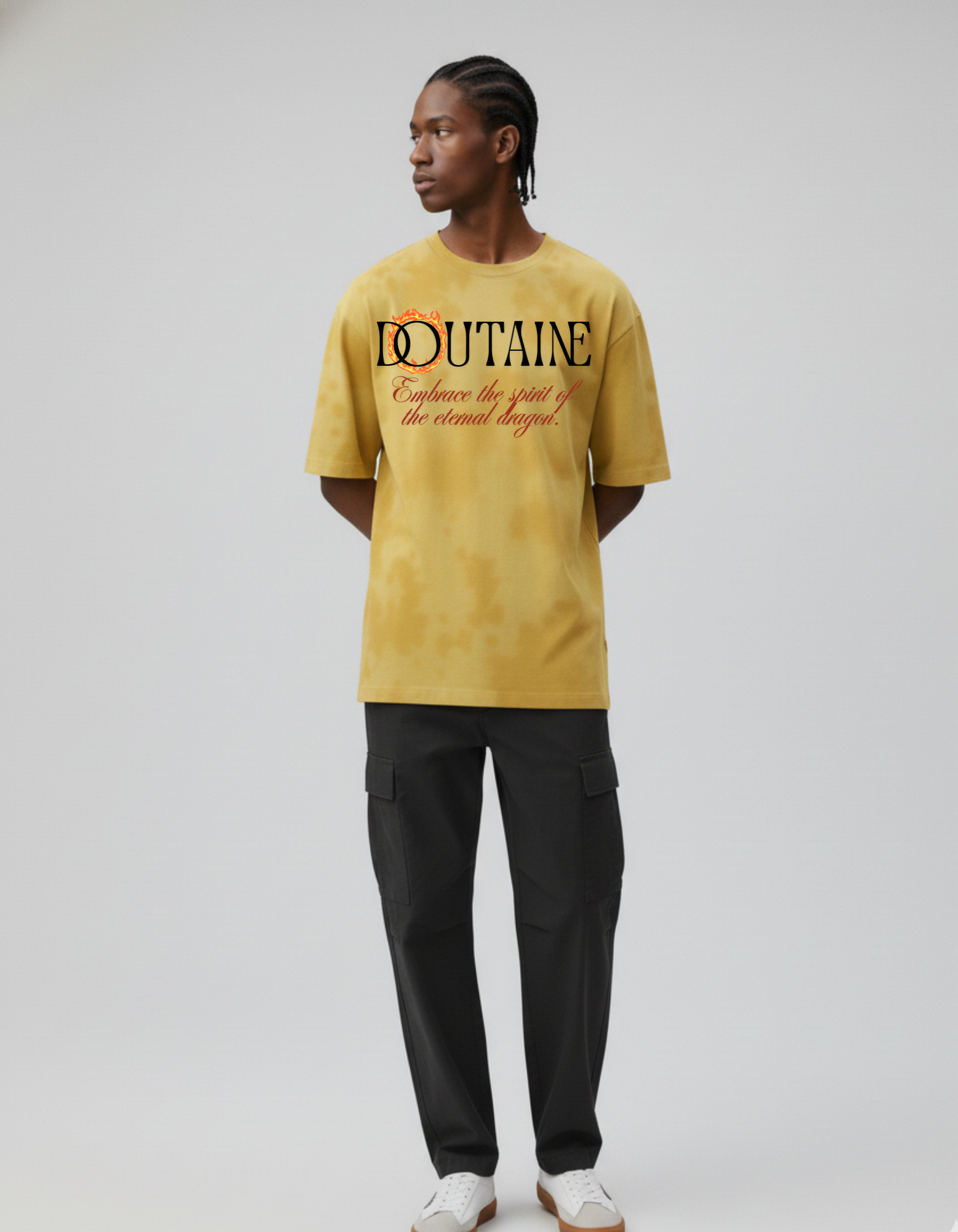 CELESTIAL- Tie Dye Oversized T-Shirt - D O U T A I N E