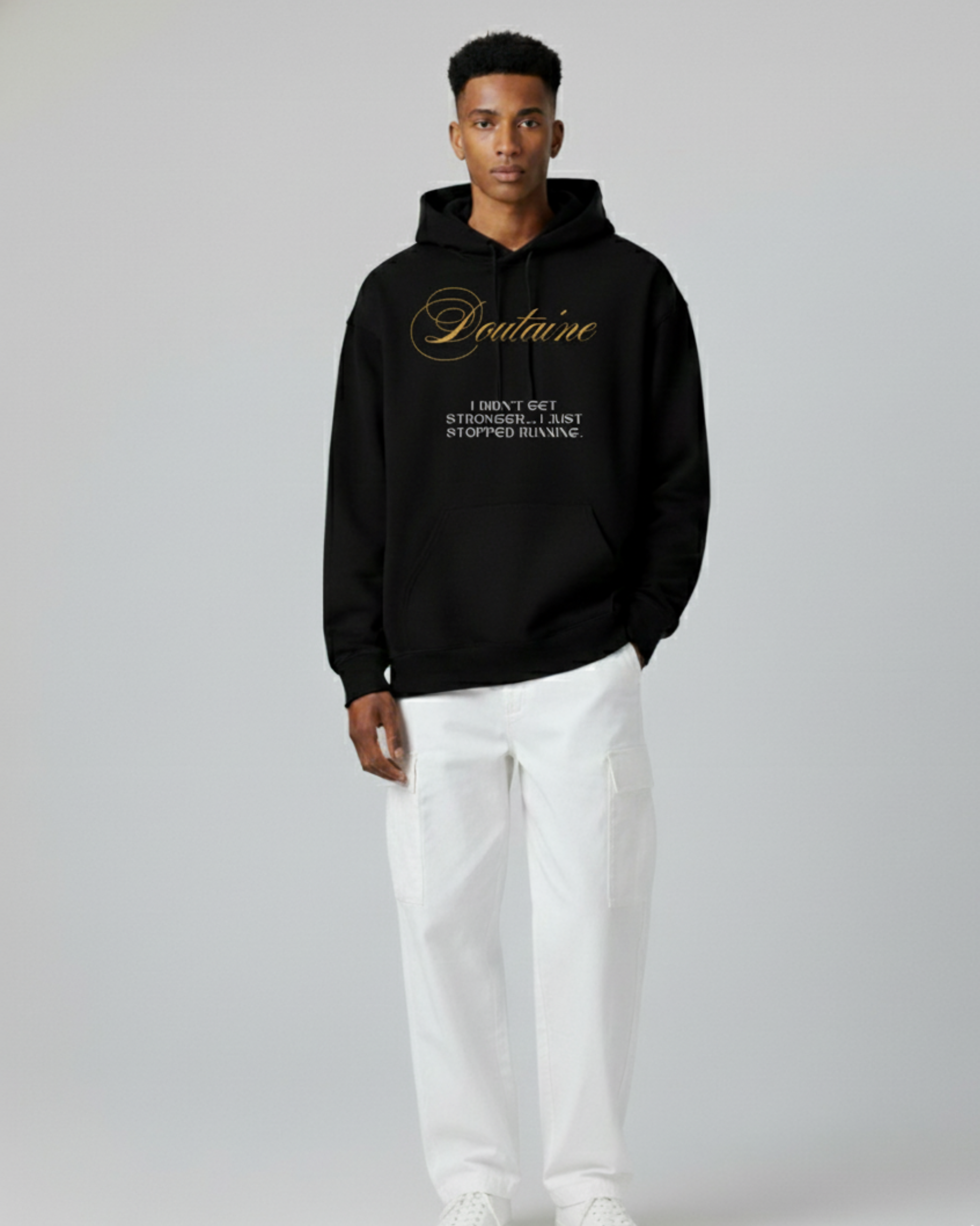 Fierce Lion Head Hoodie – Premium Graphic Streetwear - D O U T A I N E