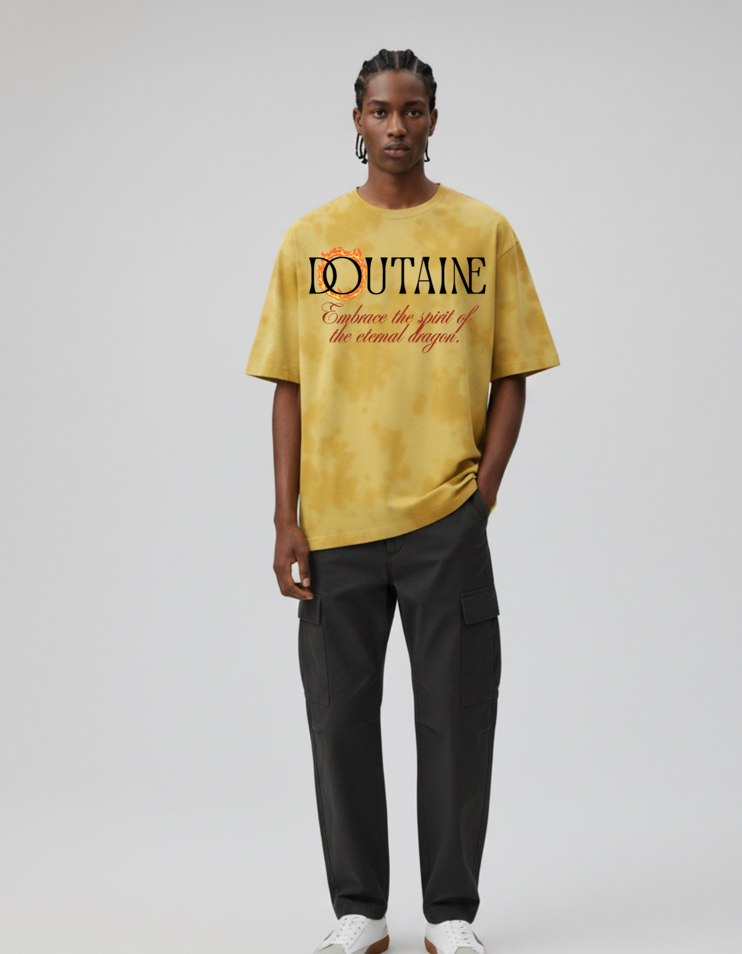 CELESTIAL- Tie Dye Oversized T-Shirt - D O U T A I N E