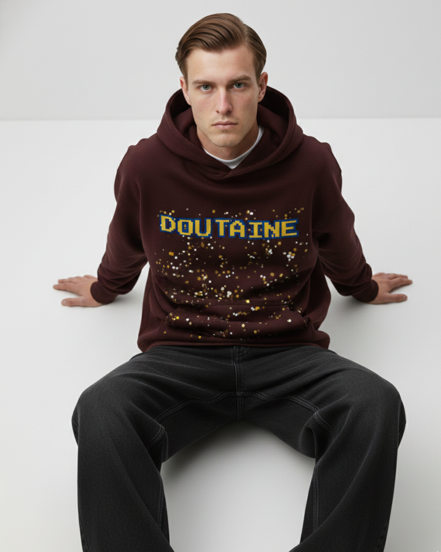 Dual Realm Path Oversized Hoodie