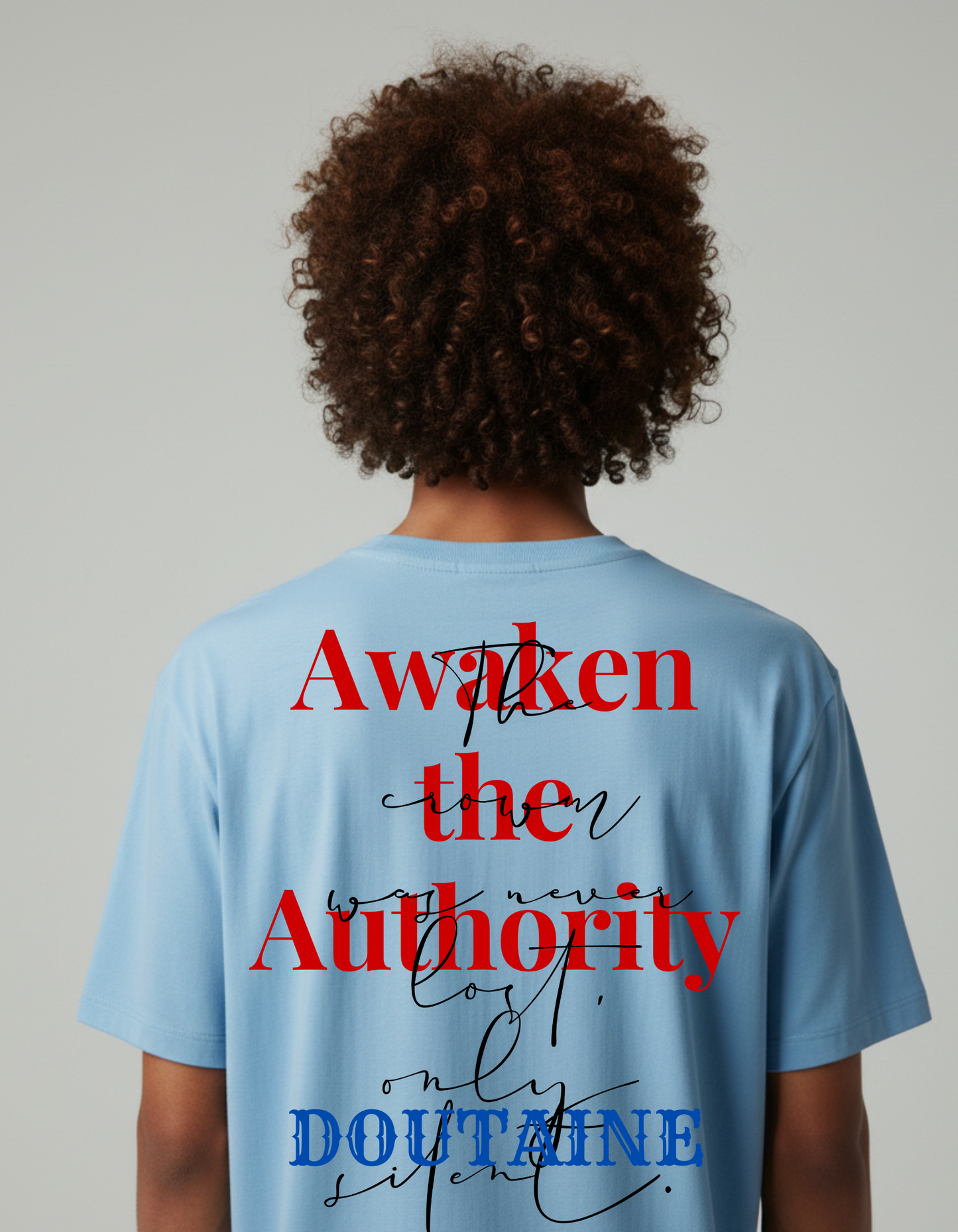 Unisex Terry Oversized Tee - D O U T A I N E