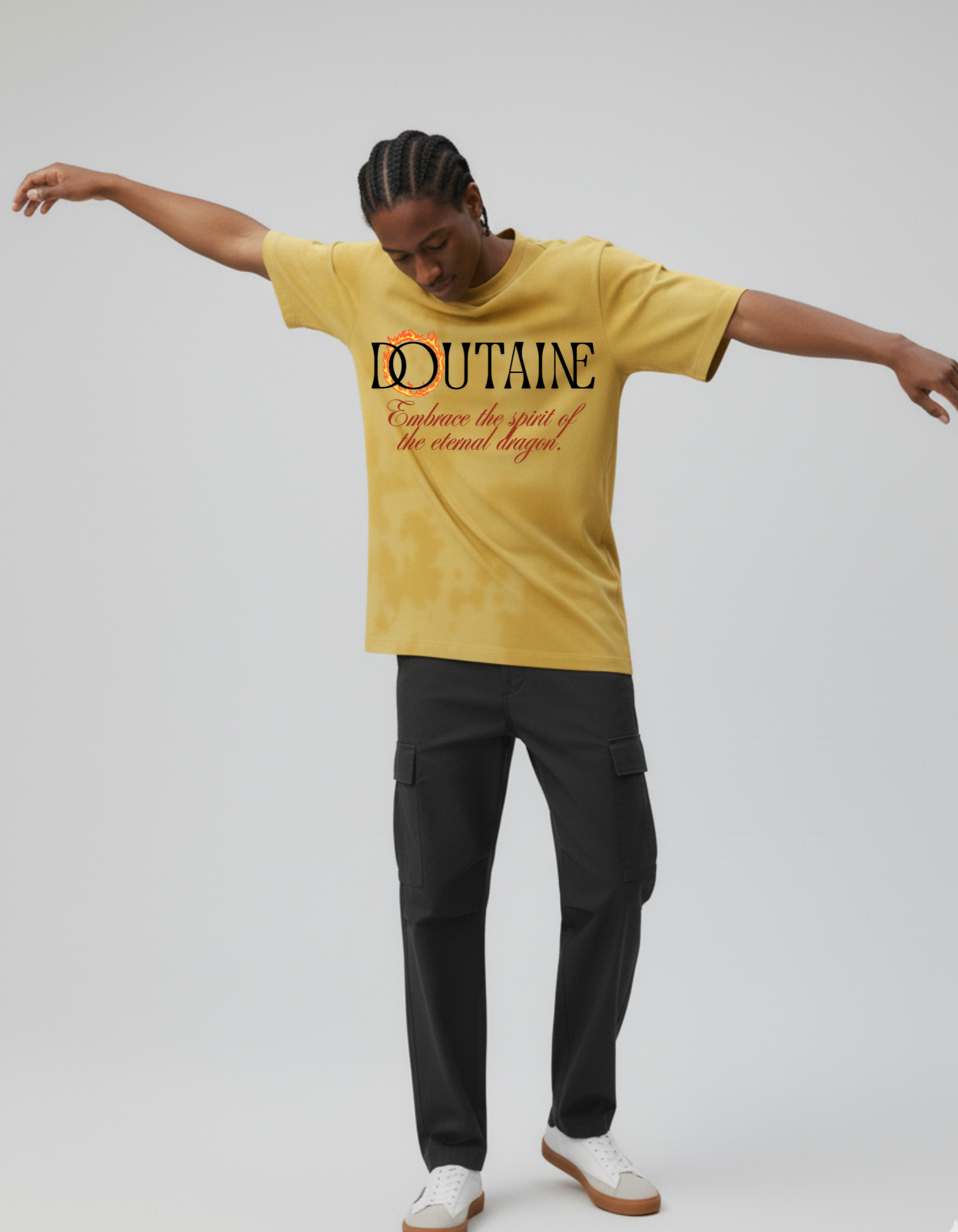 CELESTIAL- Tie Dye Oversized T-Shirt - D O U T A I N E