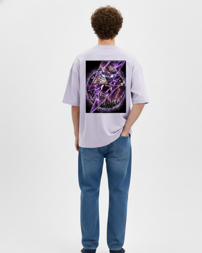 Cosmic Thunder Lion Graphic Tee