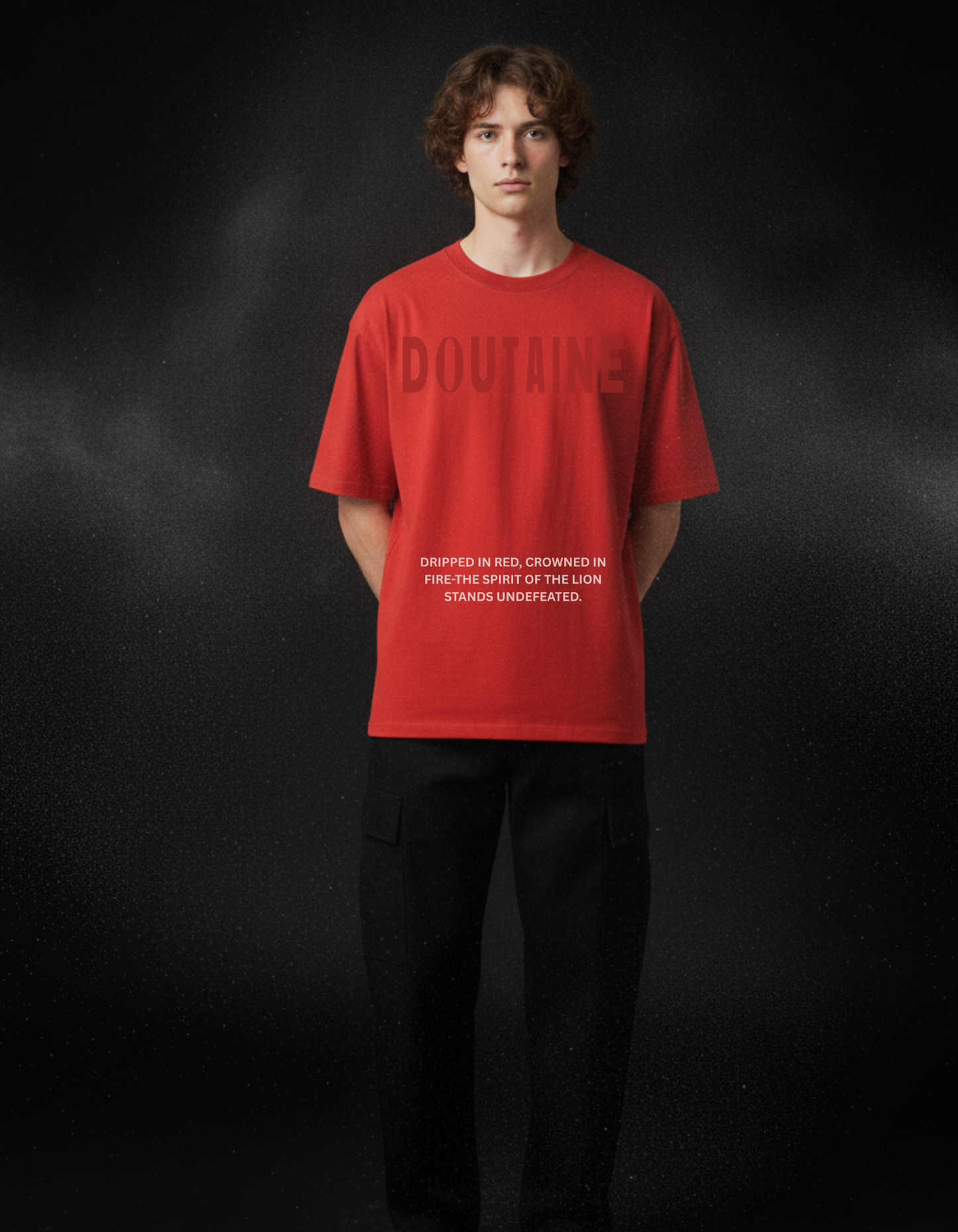 The Roar-Oversized t-shirt - D O U T A I N E