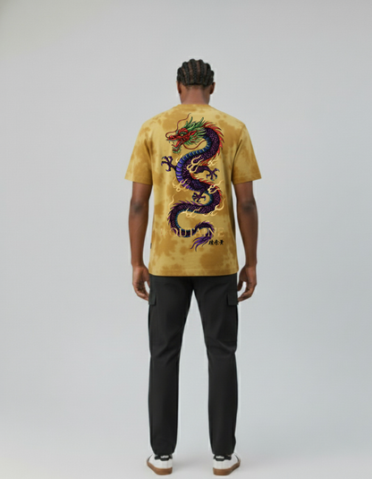 CELESTIAL- Tie Dye Oversized T-Shirt - D O U T A I N E