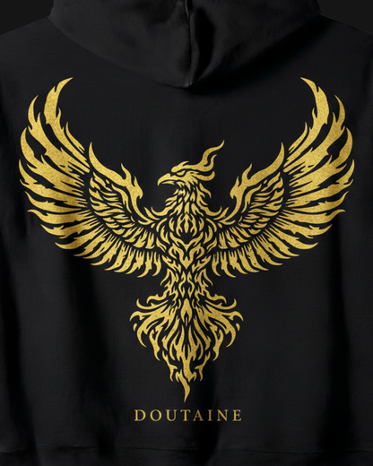 Golden Phoenix-Unisex Hoodie - D O U T A I N E