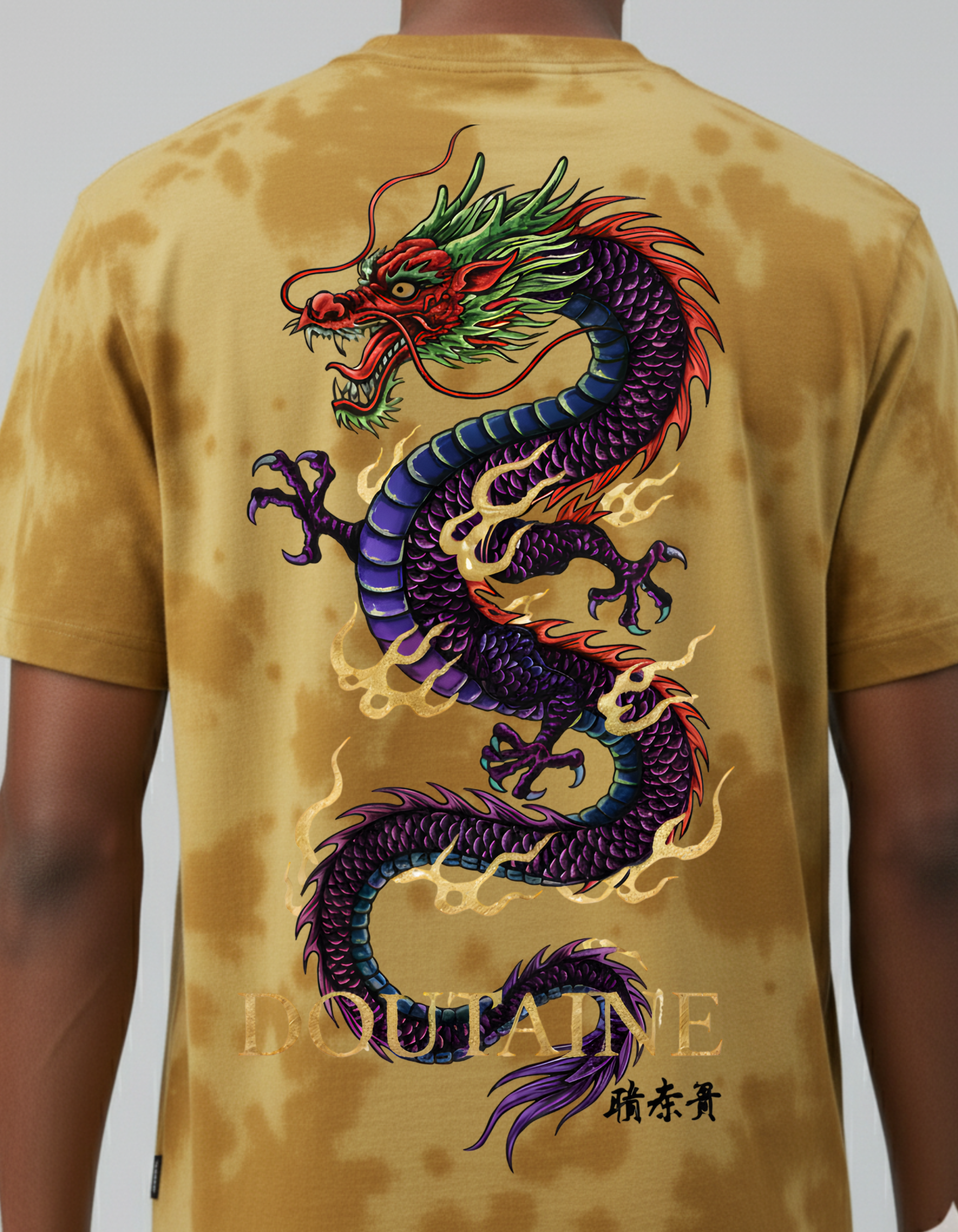 CELESTIAL- Tie Dye Oversized T-Shirt - D O U T A I N E