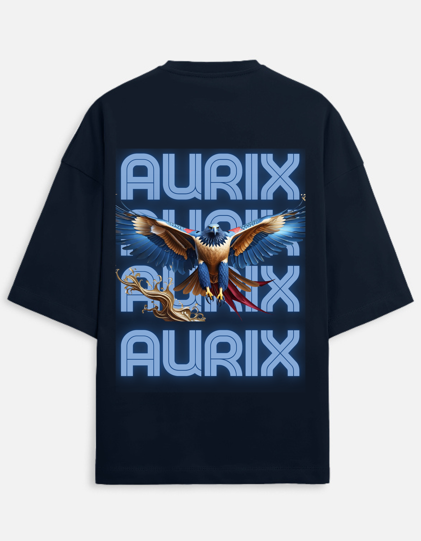 AURIX- Oversized t-shirt Trendy & Comfortable Fashion Essential - D O U T A I N E