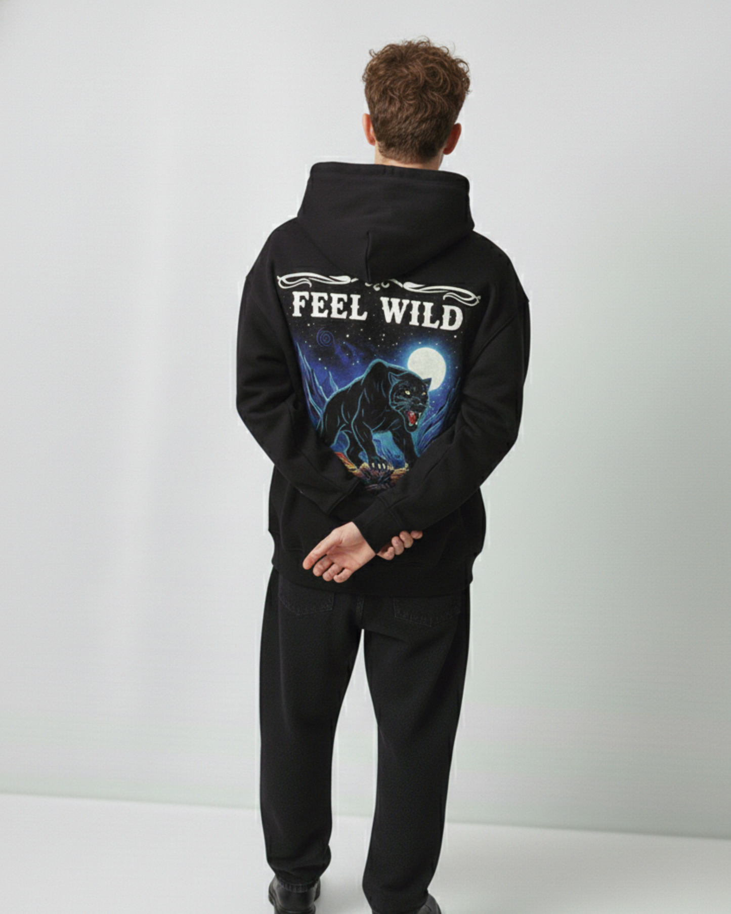 Black Panther Oversized Hoodie