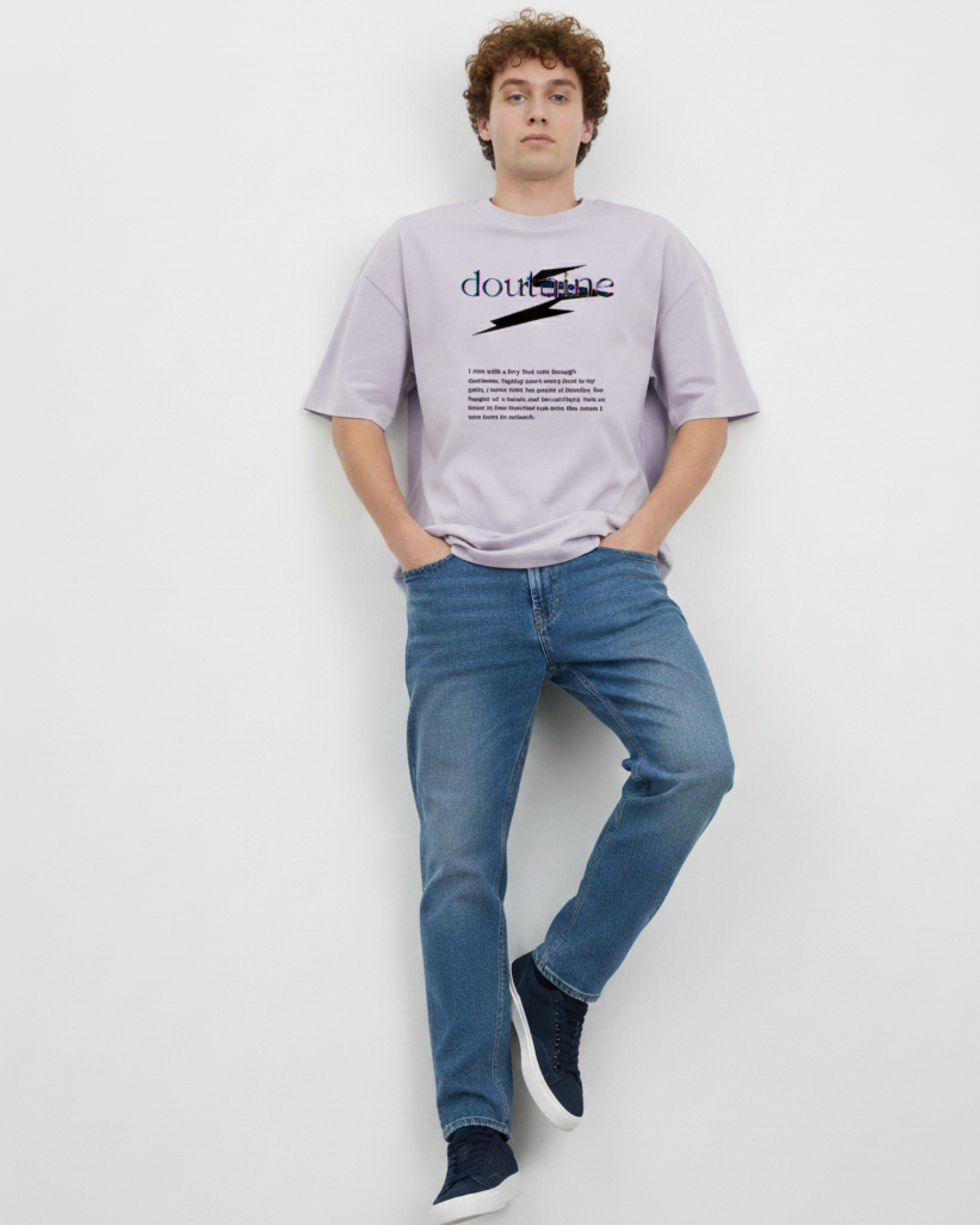 Cosmic Thunder Lion Graphic Tee